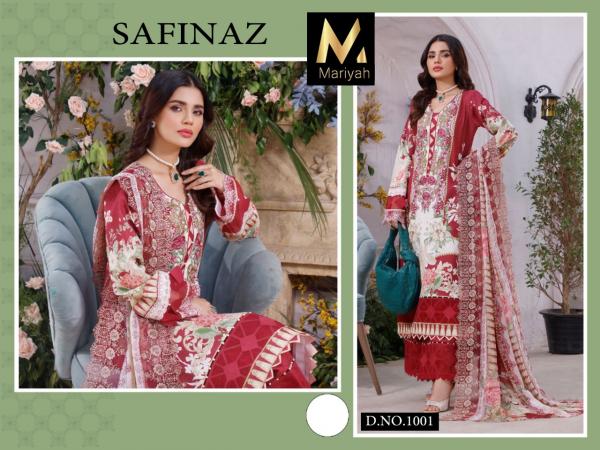 Mariyah Safinaz 1001 Karachi Cotton Dress Material Collection